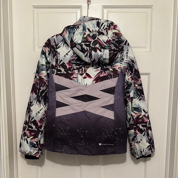 Obermeyer Multicolor Floral Ski/Snowboard Jacket - Picture 3 of 8